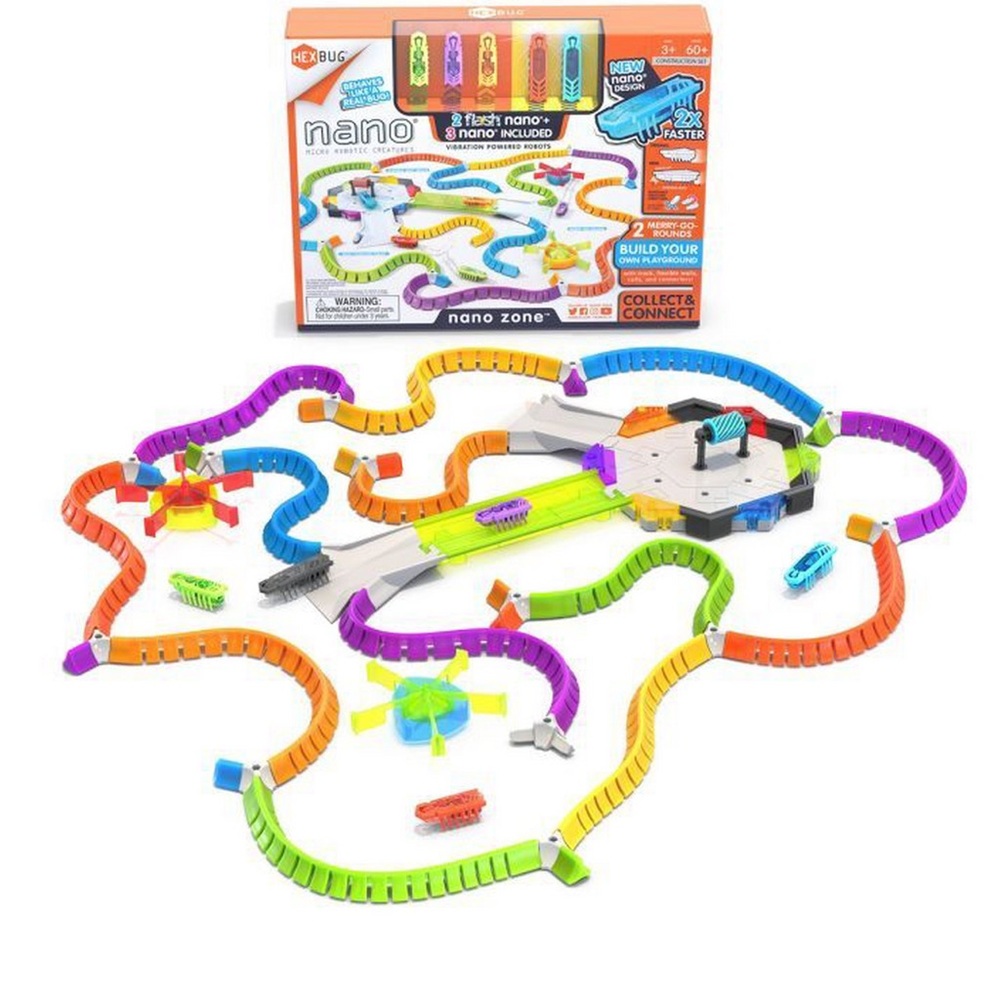 Hexbug toy with extra pieces